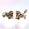 QQYDZSW Brass Qilin Figurine Set, 2-Piece view 4