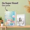 Elegant Gold 44th Birthday Card for Women and Men, A5 view 3