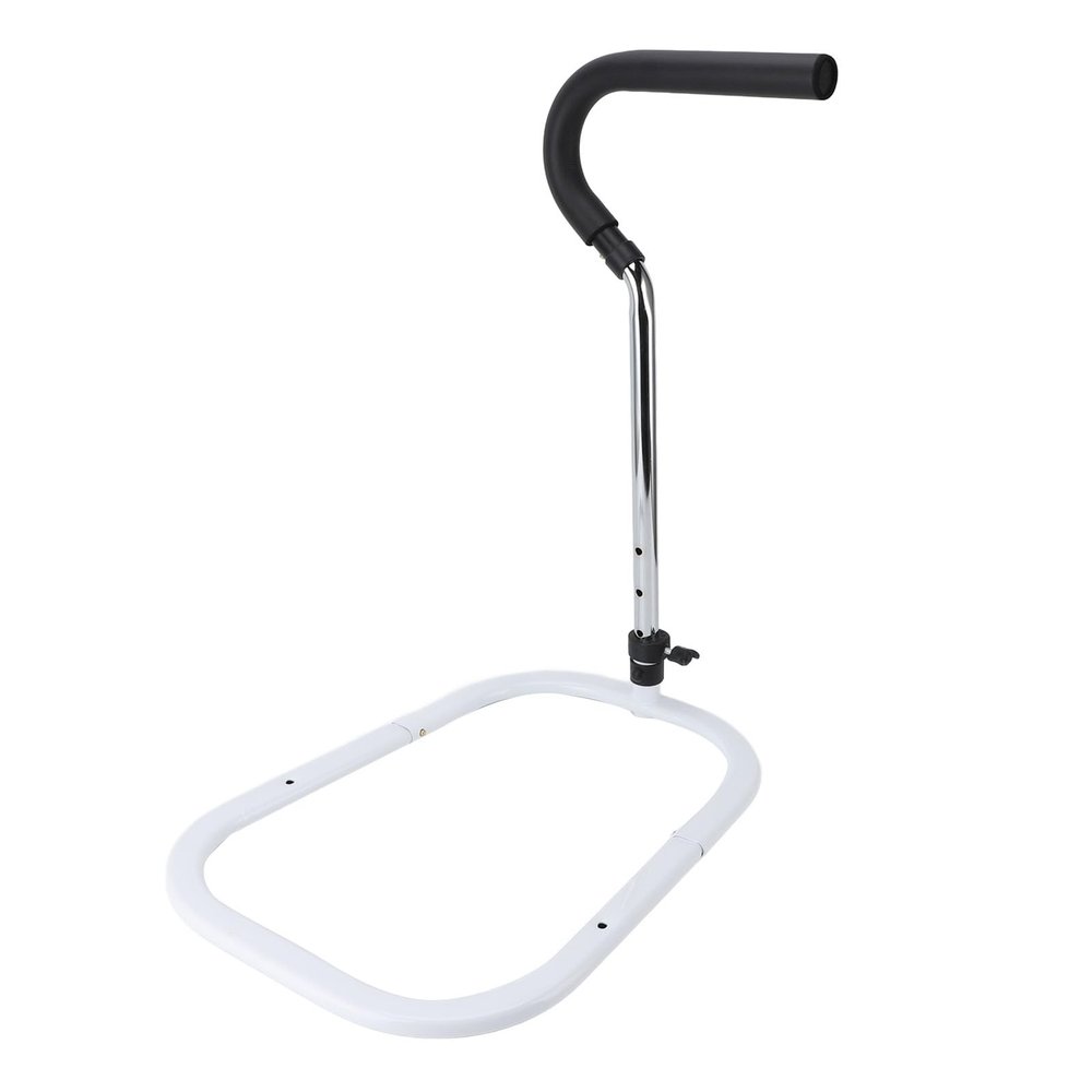 Vikye Bed Assist Handle for Elderly and Pregnant Women, Height-Adjustable Bed Assist Rail, Snap Design, Ultra-Thin Mattress, Carbon Steel