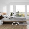 Vikye Bed Assist Handle for Elderly and Pregnant Women, Height-Adjustable Bed Assist Rail, Snap Design, Ultra-Thin Mattress, Carbon Steel view 4