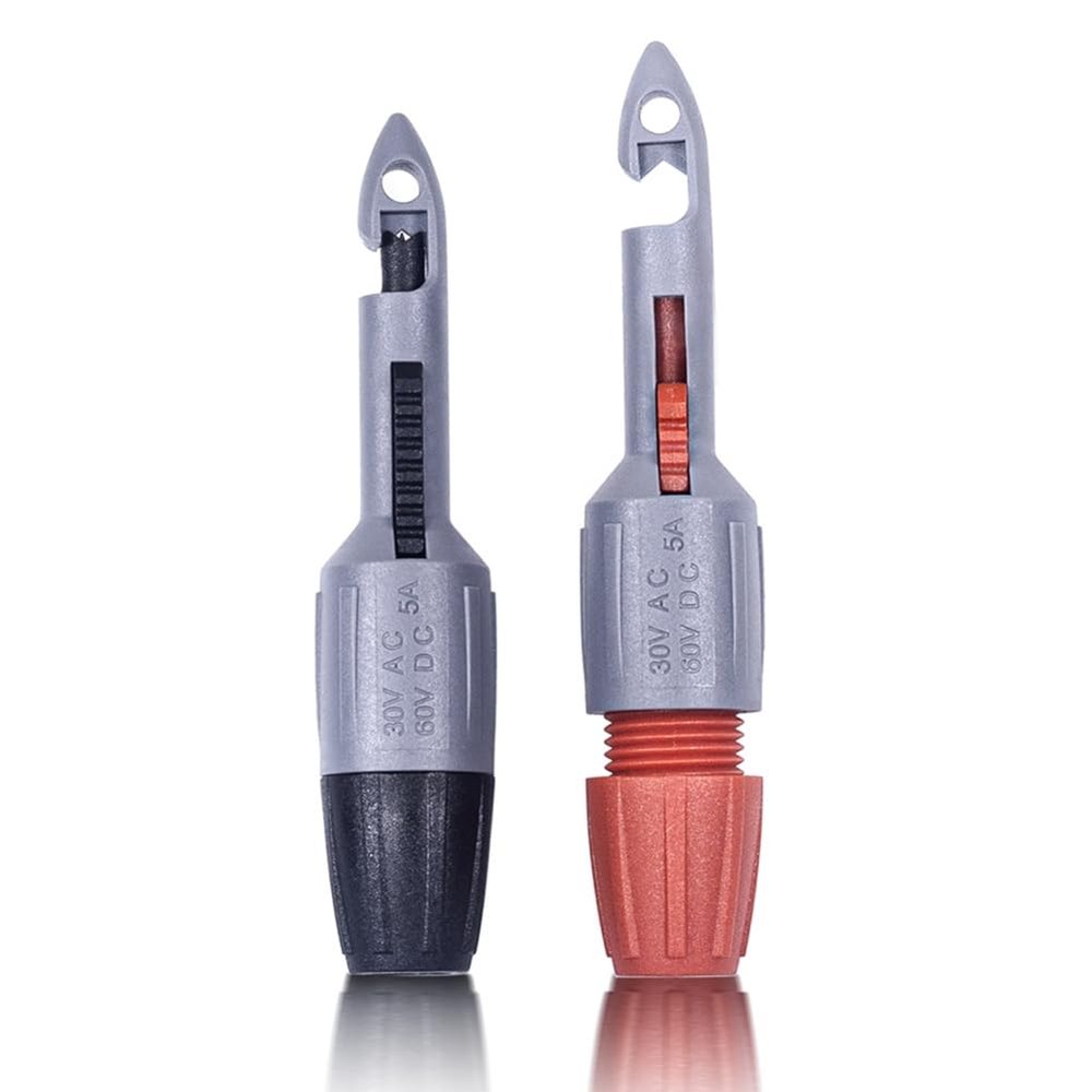 Koanhinn TP81 Insulation-Piercing Clip Set, 4 mm Banana Plug
