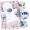 Manual Cartoon Pencil Sharpener for Students, Blue, Compact, ABS and Metal view 2