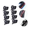 HOMSFOU 32-Piece Bicycle Cable Guides with Self-Adhesive Bases, C-Shaped Clips for Reliable Cable Routing, Suitable for Mountain Bikes and Road Bikes view 2