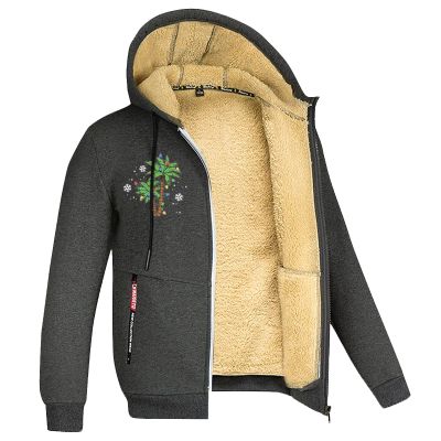 SRZYMJ Men's Quilted Winter Jacket, Transitional Parka, XXL