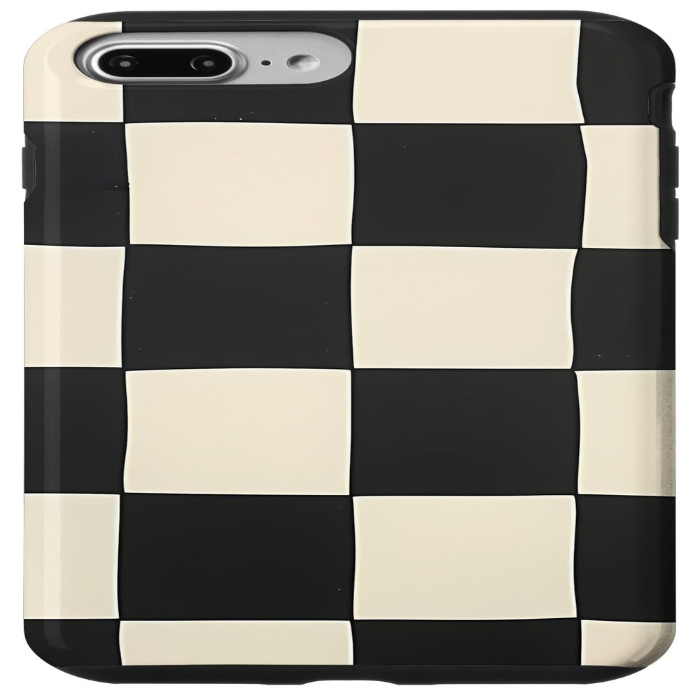 Classic Retro Checkerboard Design Case for iPhone 7 Plus/8 Plus
