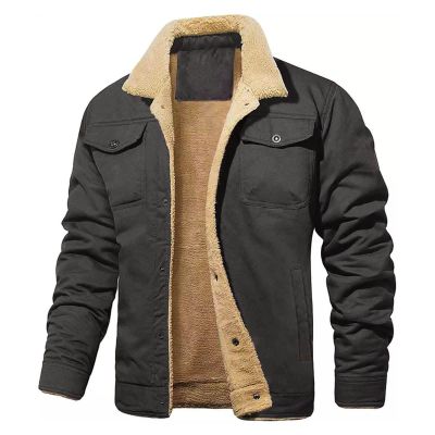 Men's Winter Jacket, Long, Warm, Thick Transitional Coat