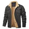 Men's Winter Jacket, Long, Warm, Thick Transitional Coat view 3