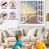TYHJSH Transparent Window Screen, No Drilling or Screws view 2