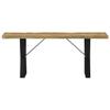 XGWKCNV 110 cm Solid Reclaimed Wood Kitchen & Dining Bench view 2
