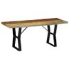 XGWKCNV 110 cm Solid Reclaimed Wood Kitchen & Dining Bench view 3