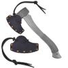 Leather Hatchet Sheath, Black, XL view 2