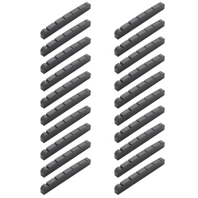 Decqerbe 20x PT500000 XL Black Self-Lubricating Slotted Nuts