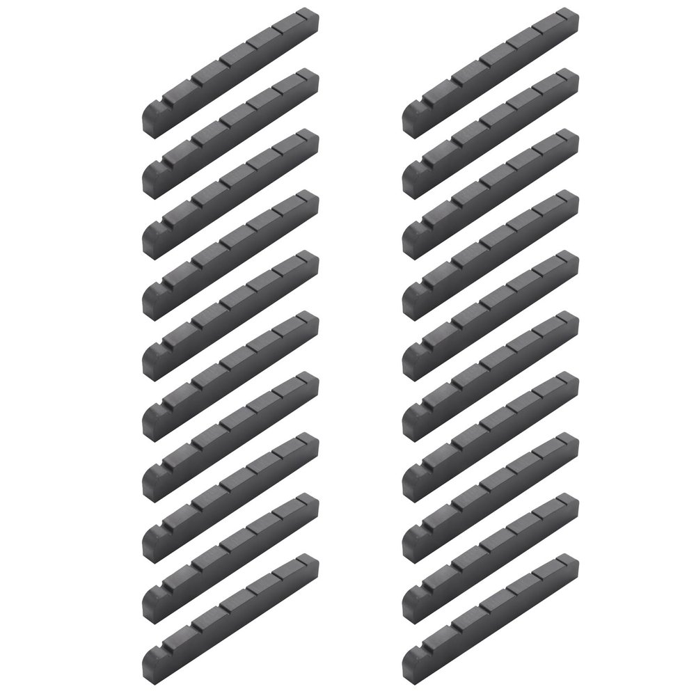 Decqerbe 20x PT500000 XL Black Self-Lubricating Slotted Nuts