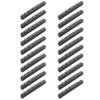 Decqerbe 20x PT500000 XL Black Self-Lubricating Slotted Nuts view 1