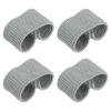 PATIKIL Elastic Belt Holders, 4-Pack, Light Gray, for 1.6-Inch-Wide Belts and Straps view 1