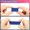 PATIKIL Elastic Belt Holders, 4-Pack, Light Gray, for 1.6-Inch-Wide Belts and Straps view 4