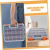 Plastic Small Parts Organizer Box with Compartments and Clear Lid view 3