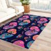 Day of the Dead Skull Rug, 60 x 90 cm, Soft Washable Non-Slip Low-Pile Mat view 2