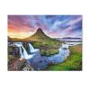 Paint by Numbers Sunset at Mount Kirkjufell, Iceland, DIY Acrylic Painting Kit, 50 x 60 cm view 1