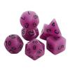 10-Piece Polyhedral Glow-in-the-Dark Dice Set, Colorful Dice (B03) view 1
