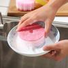 Keuyeo Flower-Shaped Scrub Sponges, 5-Piece Set view 2