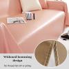 HLTQL Waterproof Faux Leather Sofa Throw for L/U-Shaped Sofas, Non-Slip, XXL, 180 x 380 cm view 4
