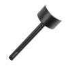 QUARKZMAN 1-Pc. V-Shape Leather Punch, Black, 40 mm view 3
