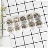 iplusmile 100-Piece Stainless Steel C-Shaped Axle Ring Set for Various Machine Models view 2