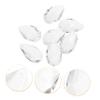 Gogogmee 24-Piece Round White Crystal Balls for Chandeliers and Window Decor view 2