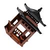 BESPORTBLE 4-Piece Chinese Garden Pavilion Ornaments for Aquariums and Desks view 2