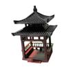 BESPORTBLE 4-Piece Chinese Garden Pavilion Ornaments for Aquariums and Desks view 4