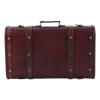 Masyrt Decorative Antique Suitcase Wooden Box view 1