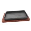 COLLBATH 1-Piece Cast-Iron Steak Grill Pan with Double Handle view 1