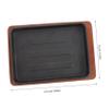 COLLBATH 1-Piece Cast-Iron Steak Grill Pan with Double Handle view 2