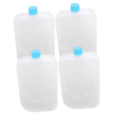 VANZACK Reusable Ice Packs, Portable and Easy to Store, PE, 4-Piece Set