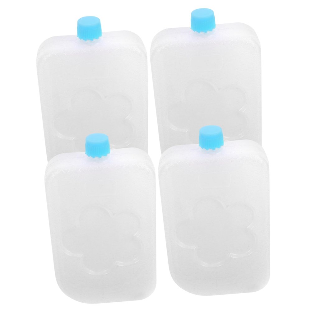 VANZACK Reusable Ice Packs, Portable and Easy to Store, PE, 4-Piece Set