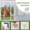 XHBJSH Magnetic Insect Screen Door Curtain, 300 x 220 cm, Double Door view 4
