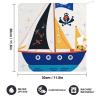 NWGHM Microfiber Hanging Hand Towels, 2-Pack – Nautical Sailing & Pirate Design view 2