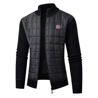 SRZYMJ Men's Long Hooded Winter Jacket