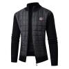 SRZYMJ Men's Long Hooded Winter Jacket view 1