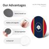 Round Mississippi State Flag Soft Refrigerator Magnet view 3