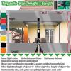 CAQXAQP Transparent PVC Tarp 3.1 x 3.6 m, 0.5 mm, Waterproof view 2