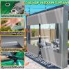 CAQXAQP Transparent PVC Tarp 3.1 x 3.6 m, 0.5 mm, Waterproof view 3