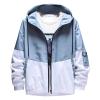 SRZYMJ Men's Long Black Lightweight Quilted Transitional Outdoor Jacket view 1