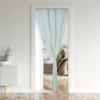Odot Opaque Door Curtain with Grommets, Blackout Thermal Curtain, Solid Color, 1 Piece, Light Blue, 130 x 150 cm view 2