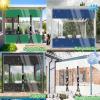 CAQXAQP Transparent PVC Tarp 2.3 x 4.6 m, 0.5 mm Waterproof view 4