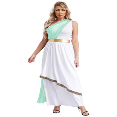 winying Women's Greek Goddess Costume, Mint Green, L