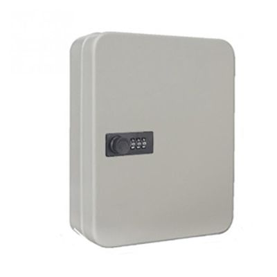 OutFyt Wall-Mounted Key Safe with Combination Lock, White