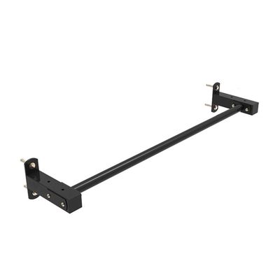 IUokLU Wall-Mounted Pull-Up Bar, Adjustable Distance, 119 cm, Red