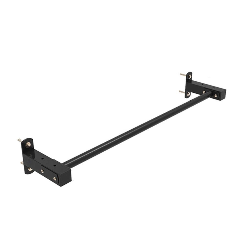 IUokLU Wall-Mounted Pull-Up Bar, Adjustable Distance, 119 cm, Red